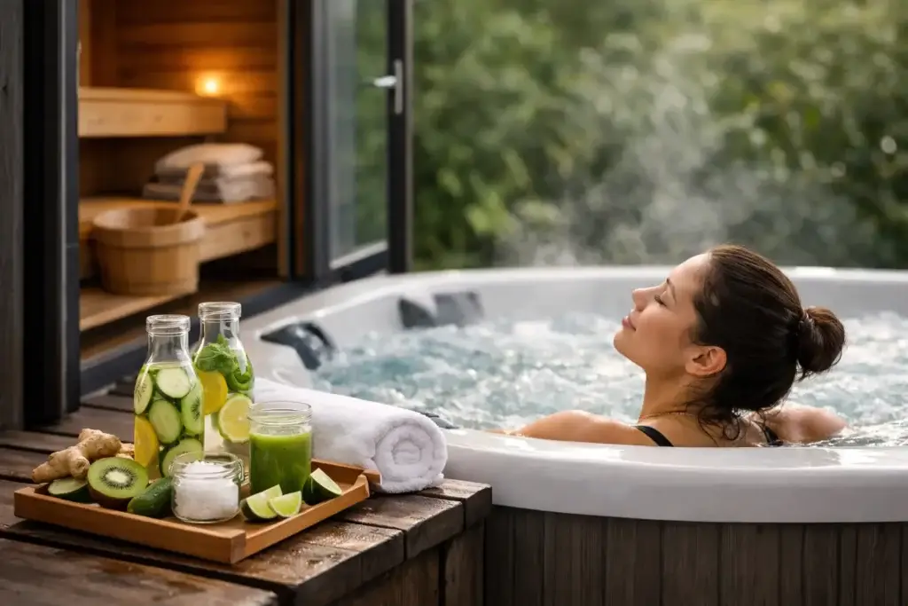 Cure détox avec sauna jacuzzi, bonne idée ?