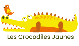 Les Crocodiles Jaunes Logo