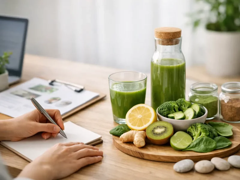 7 questions avant une cure détox encadrée