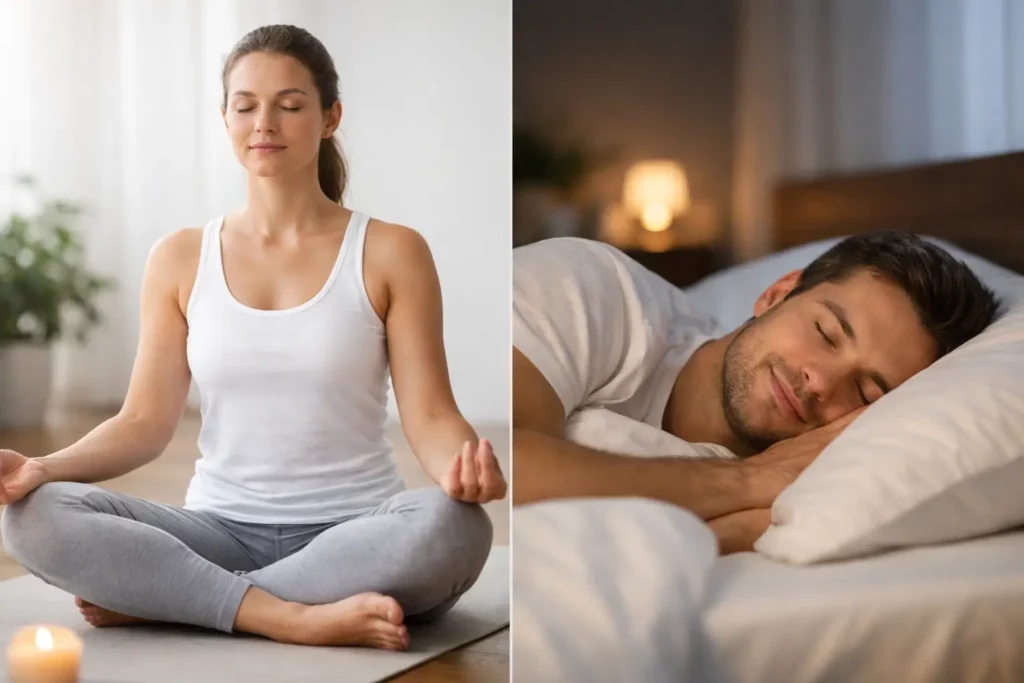 Méditation et sommeil réparateur pour mieux dormir
